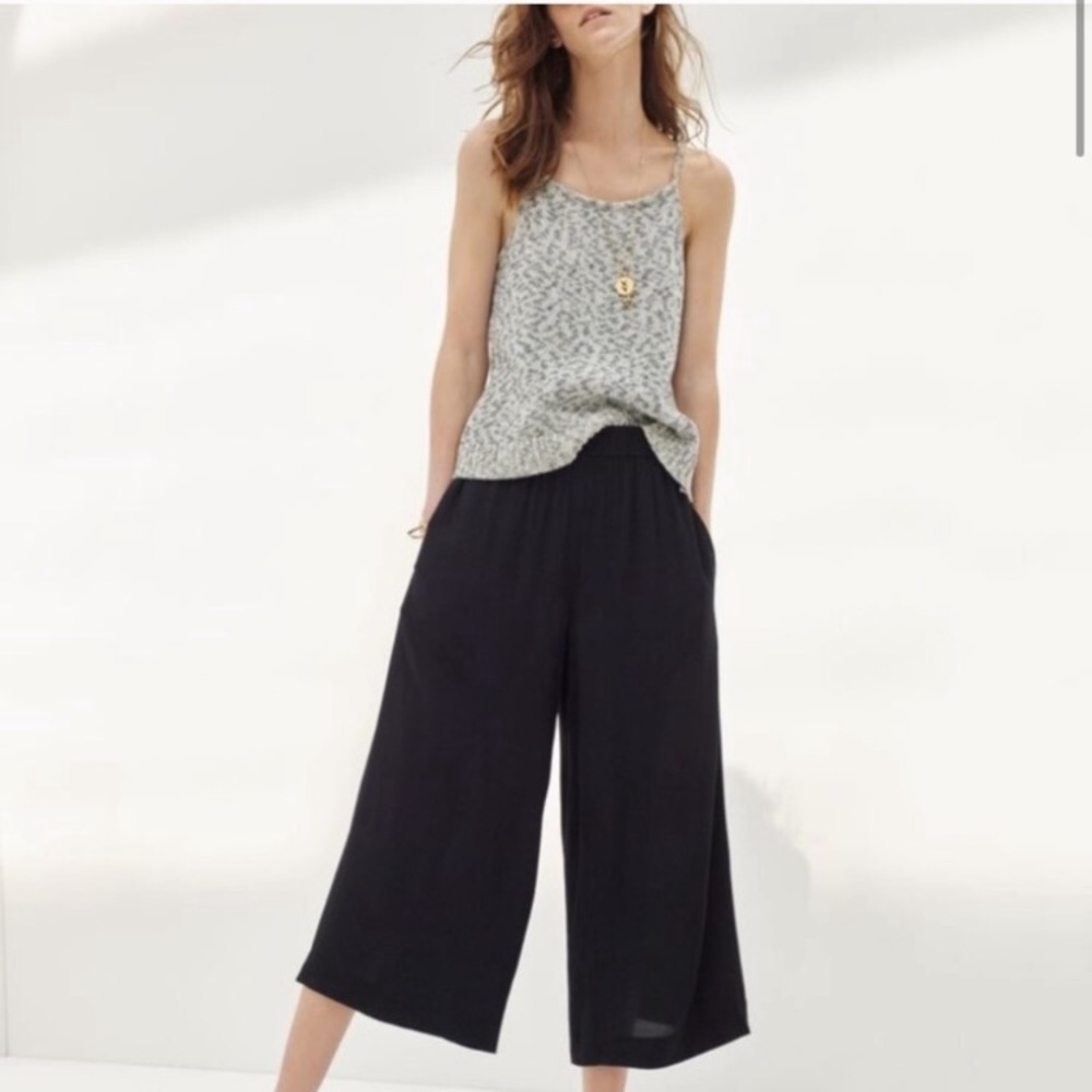 Madewell Clemente Pants wide leg drapey